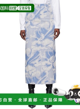 香港直邮MSGM 腰带袢带半身裙 3641MDD31247012