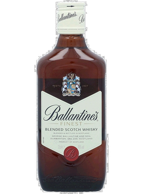 欧洲直邮ballantine's百龄坛特醇苏格兰威士忌40%350ml原装进口