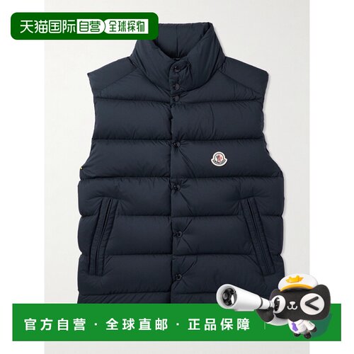 1h可退 Moncler 盟可睐 男士 Tibb Logo-Appliqued Shell休闲风