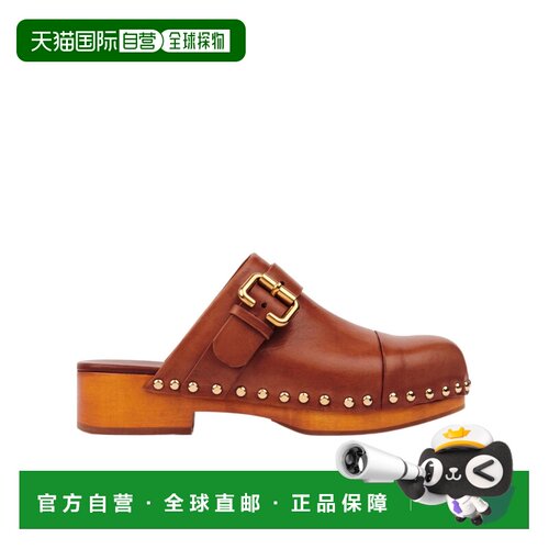 1h可退 香港直邮CHLOÉ 女士凉鞋 CH25A12ZLT27T SS2026 棕色 圆头