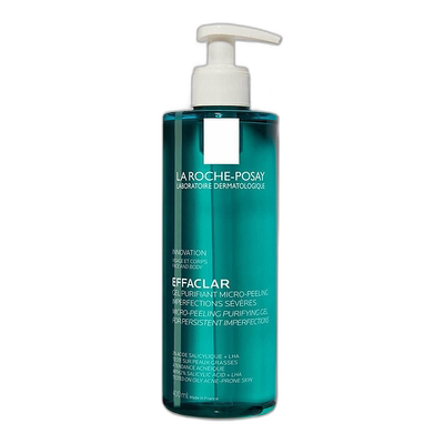 欧洲直邮LaRoche Posay/理肤泉水杨酸清痘洗面奶400ml/瓶正品