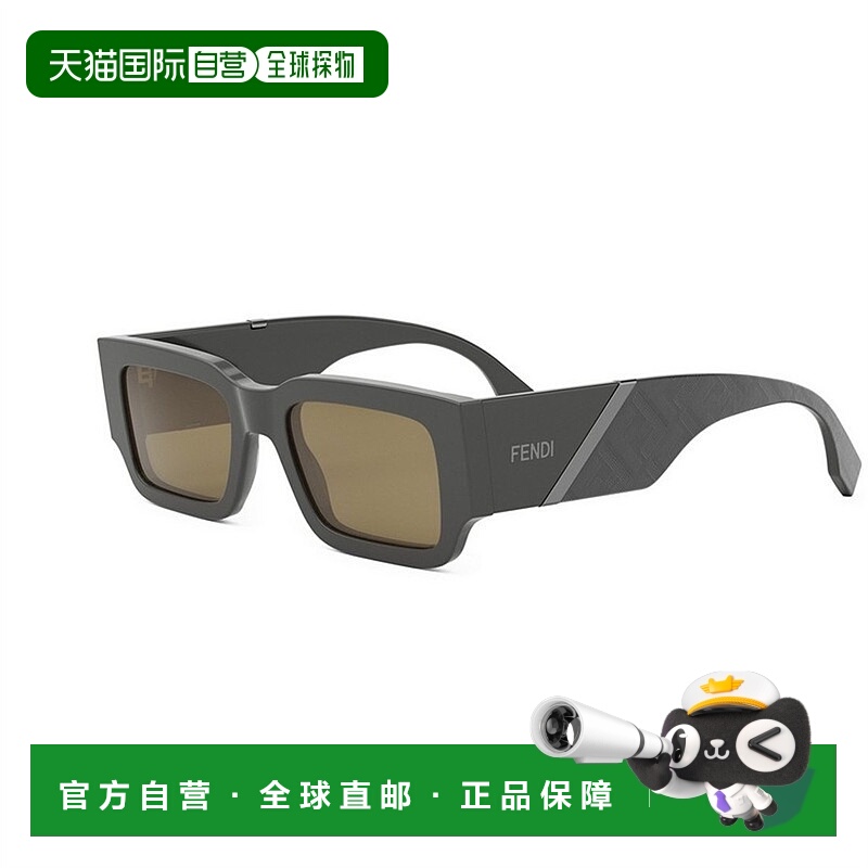 1h可退 香港直邮Fendi 芬迪 男士 FE40131I 20E 斜线太阳镜 FE401