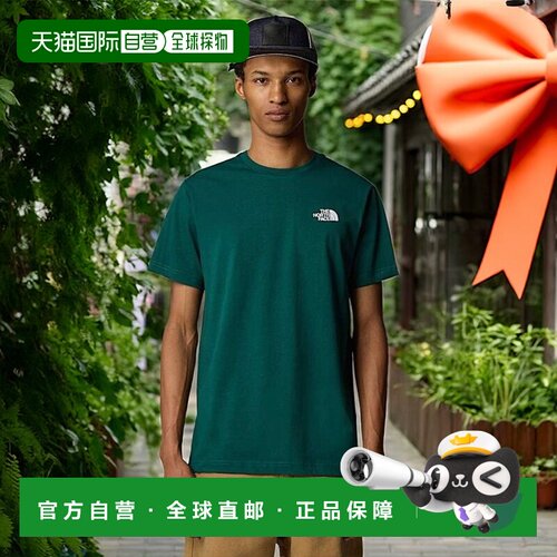 自营欧洲直邮北面Redbox 男士T恤TheNorthFace新款