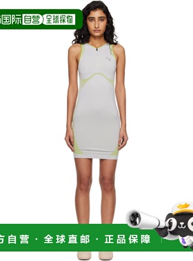 香港直邮Casablanca 女士 灰色 & 绿色 Seamless 连衣裙 WSP26ACT