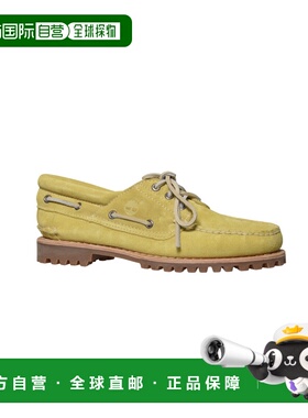 1h可退 香港直邮Timberland 天伯伦 女士 绿色平底鞋 TB0A2GNVENT