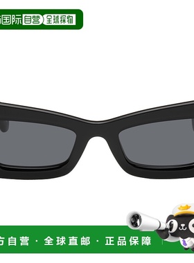 1h可退 香港直邮Off-white 男士 黑色 Aurora 太阳镜 OERI137F24P