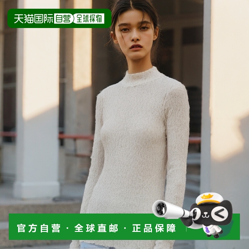 香港直邮Balmain 花边长袖罩衫 YF0AR255JD76上衣