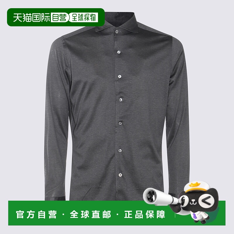 1h可退 香港直邮Canali 康钠丽 男士 衬衫 CSL7056GN02310113