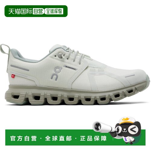 1h可退 香港直邮On 女士 灰白色 Cloud 6 Waterproof 运动鞋 3WF1