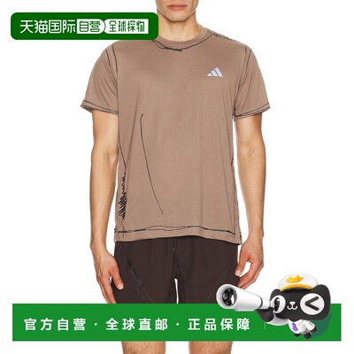 美国直邮Adidas 男士 Running T恤 KQ7839 舒适时尚