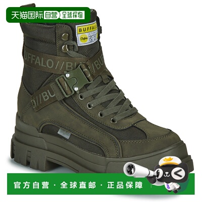 欧洲直邮Buffalo ASPHA COM1 女鞋 靴子 1622160-KHAKI女靴