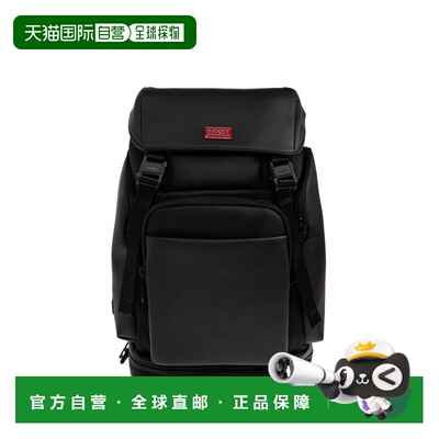 1h可退 香港直邮DIESEL 女士双肩包 DSB0011006 CO 黑色 Backpack