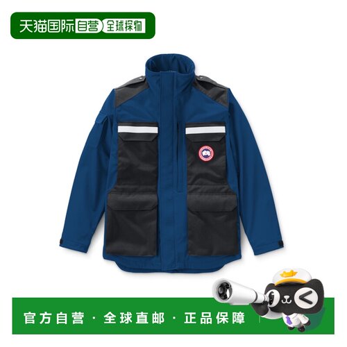 Canada Goose logo贴花口袋休闲长袖夹克 2414M805【付后1h可退】