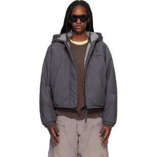 女士 加拿大鹅 Goose 双面 Alberni Fleece 灰色 香港直邮Canada