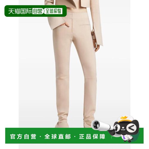 香港直邮COURREGES 女士休闲裤 425CPA437PL01701【付后1h可退】