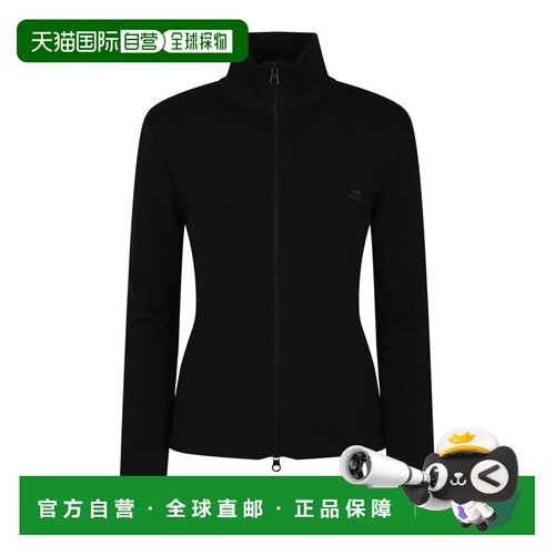 香港直邮COURREGES 女士针织衫 326MGI051FI0085999支付后1h可退