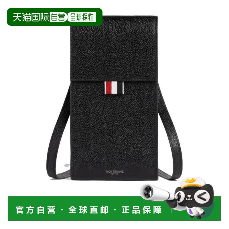 香港直邮Thom Browne 徽标手机斜挎包 MAC113A00198单肩包手机包