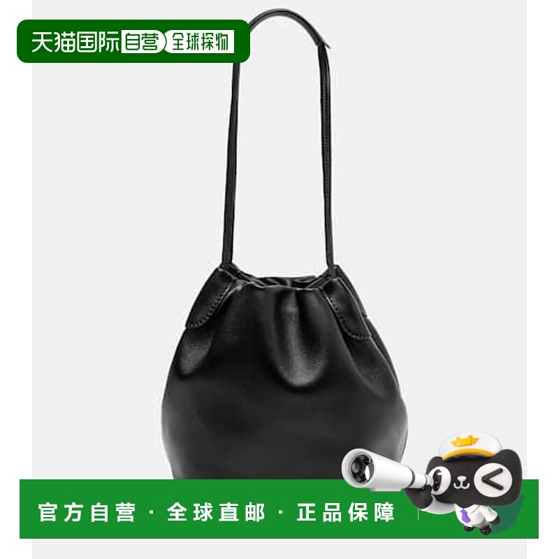 香港直邮Loro Piana 诺悠翩雅 女士 Bale Softy 小号皮革水桶包