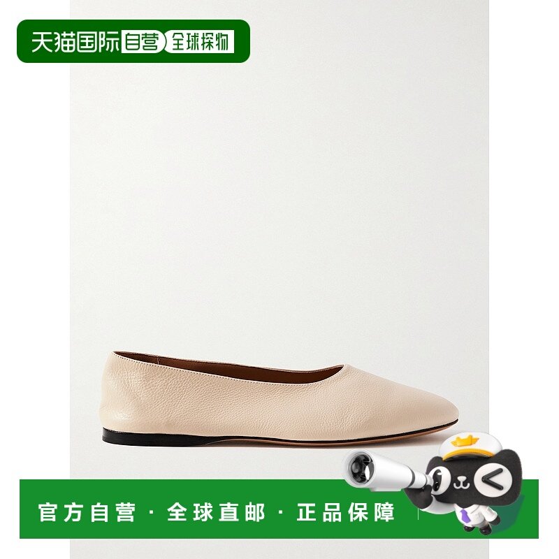 香港直邮The Row 女士 Awar 皮质芭蕾舞鞋 F1635L59T