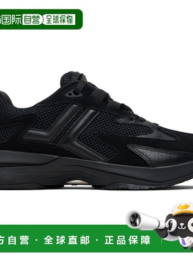 1h可退 香港直邮Lanvin 朗雯 男士 黑色 JLA Mesh 运动鞋 FUSKAK0