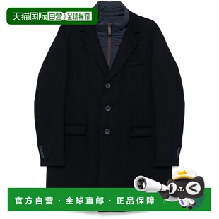 香港直邮HERNO 男士大衣 CA000196U334249200 AW2025 蓝色 长袖大