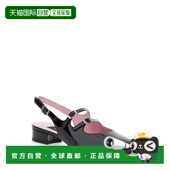 香港直邮Carel 女士 Peche 1h可退 黑色玛丽珍漆皮浅口鞋 00132
