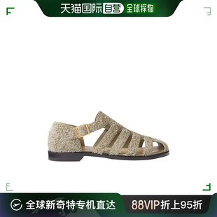 香港直邮Loewe L814465X91 圆头平底凉鞋