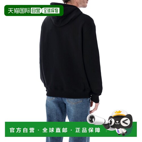 香港直邮Ami Paris 男士 Ami Ami de Cœur 巴黎棉质连帽衫 BFUSW2