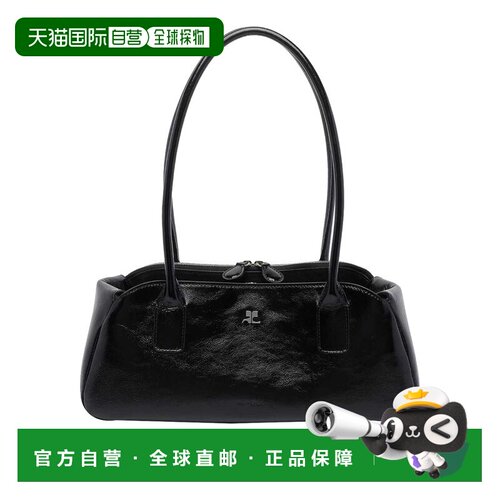 香港直邮COURREGES 女士单肩包 126GSA206CR00439999BLACK