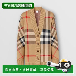 25春夏 格纹羊毛新款 80391531 针织衫 女士 欧洲直邮BURBERRY