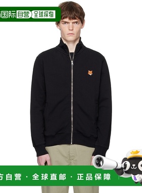1h可退 香港直邮MAISON KITSUNE 男士 黑色 Fox Head Patch Fullz