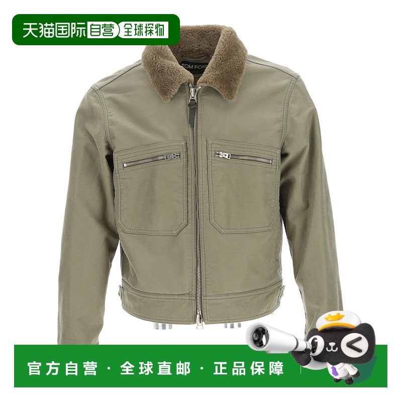 香港直邮Tom Ford 长袖棉夹克 BA093TFO321