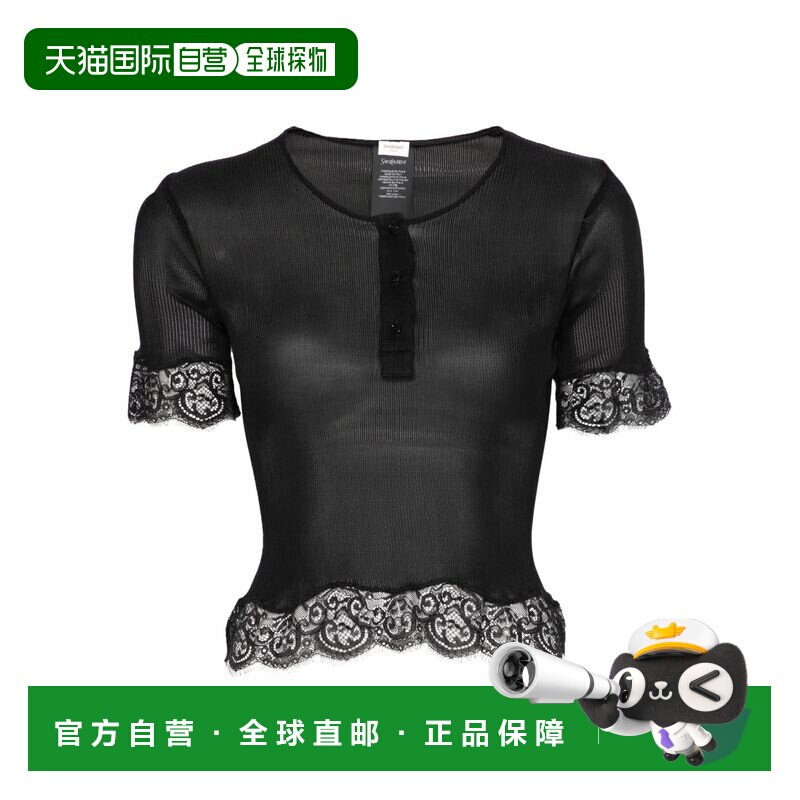 欧洲直邮saint laurent 女士 上装T恤