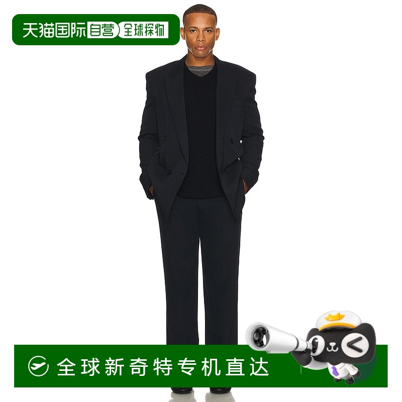 1h可退 香港直邮The Row 男士 Donnes 夹克 704W2164 blue蓝色 舒