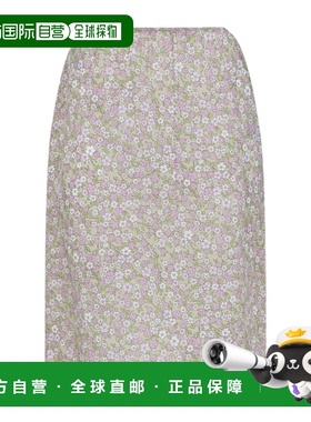 1h可退 香港直邮Prada 碎花半身裙 21H03719DISOOO长裙包臀裙