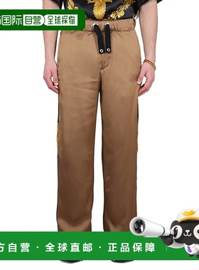 香港直邮Versace 范思哲 男士 徽标长裤 10093741A06824运动裤