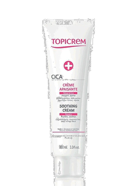 欧洲直邮Topicrem特碧润Cica舒缓修复霜100ml刺激表皮修复再正品