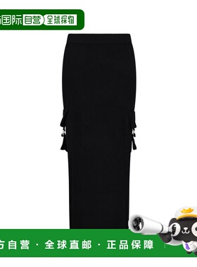 1h可退 香港直邮Blumarine 蓝色情人 女士 针织半身裙 A522G272A