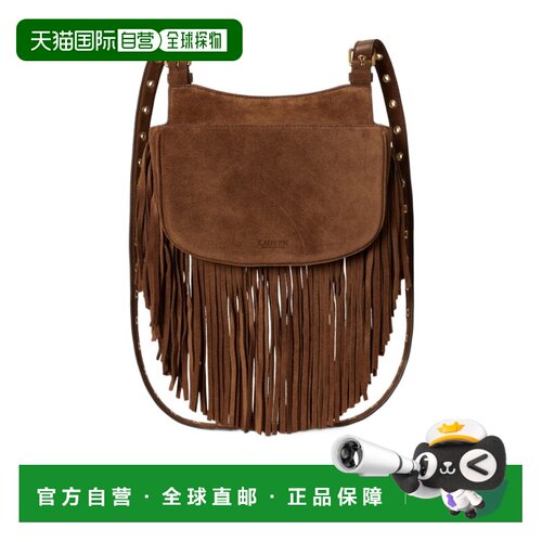 Ralph Lauren Marcy流苏边斜挎包 431P11793 【付后1h可退】
