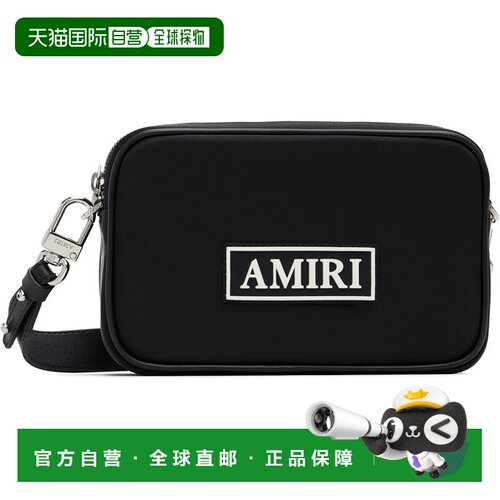 1h可退 香港直邮AMIRI 男士 黑色相机包 AM326BA004 black黑色 舒