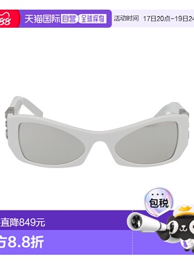 1h可退 香港直邮Givenchy 纪梵希 女士 塑胶白色太阳眼镜 GV40079