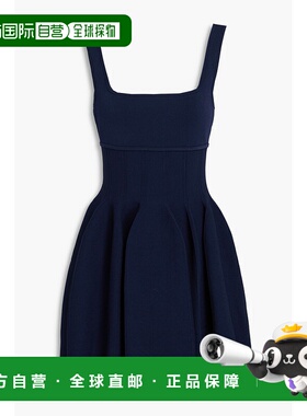 1h可退 香港直邮Simkhai 女士 Elektra 褶裥弹性针织迷你连衣裙 2