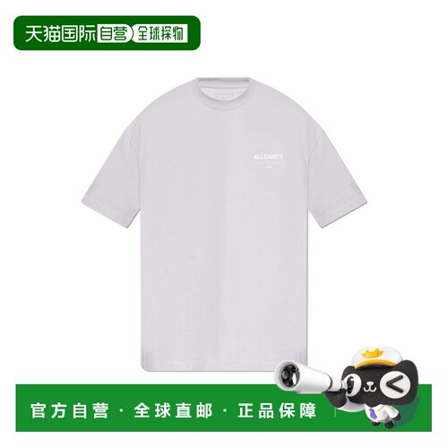 欧洲直邮all saints 男士 上装T恤短袖