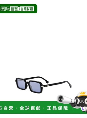 1h可退 香港直邮FENDI 几何太阳镜 Women crov