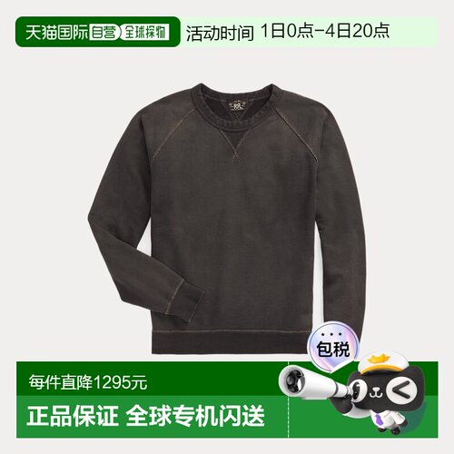 自营欧洲直邮RALPH LAUREN拉夫劳伦 RRL运动衫羊毛棉毛圈卫衣