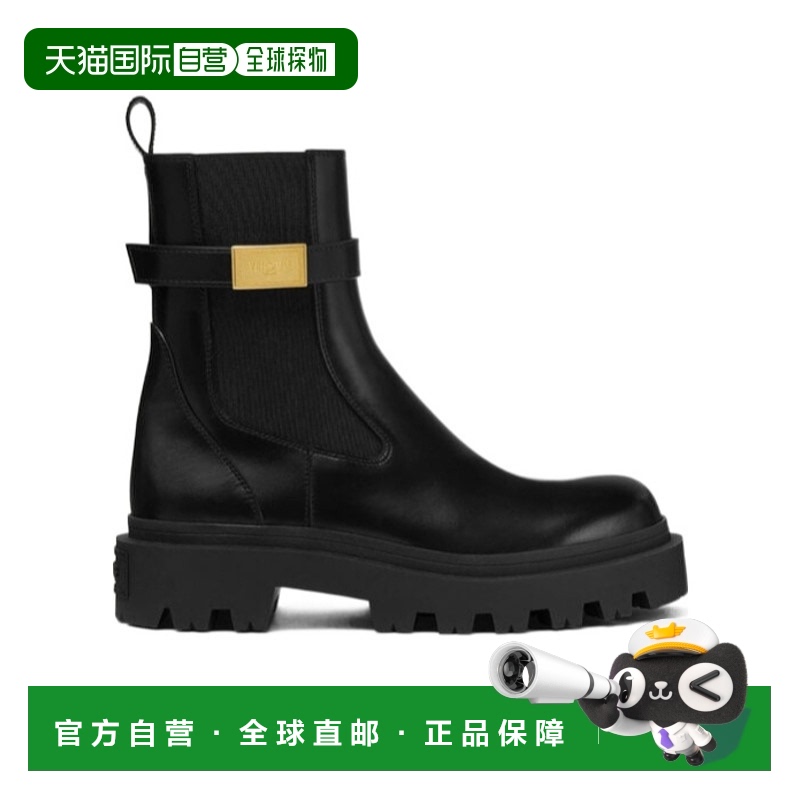 香港直邮Versace 圆头靴子 10182451A11978