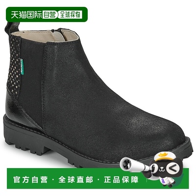 欧洲直邮kickers  女童鞋 秋冬 靴子 GROOFIT