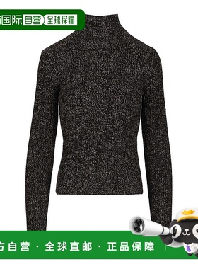 1h可退 香港直邮MaxMara 麦斯玛拉 女士 MOULINÉ 羊毛羊绒高领上