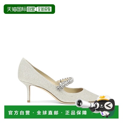 1h可退 欧洲直邮JIMMY CHOO 女士高跟鞋BINGPUMP65DGZPLATINUMICE