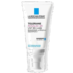 欧洲直邮理肤泉特安舒护抗红血丝面霜LSF3050ml红斑痤疮减轻瘙痒